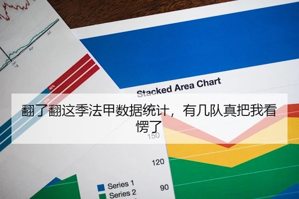 翻了翻这季法甲数据统计，有几队真把我看愣了